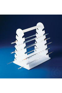 SP Bel-Art Pipette Support Rack; 22cm and Longer,12 Places, 9½ x 7 x 11½ in.,...